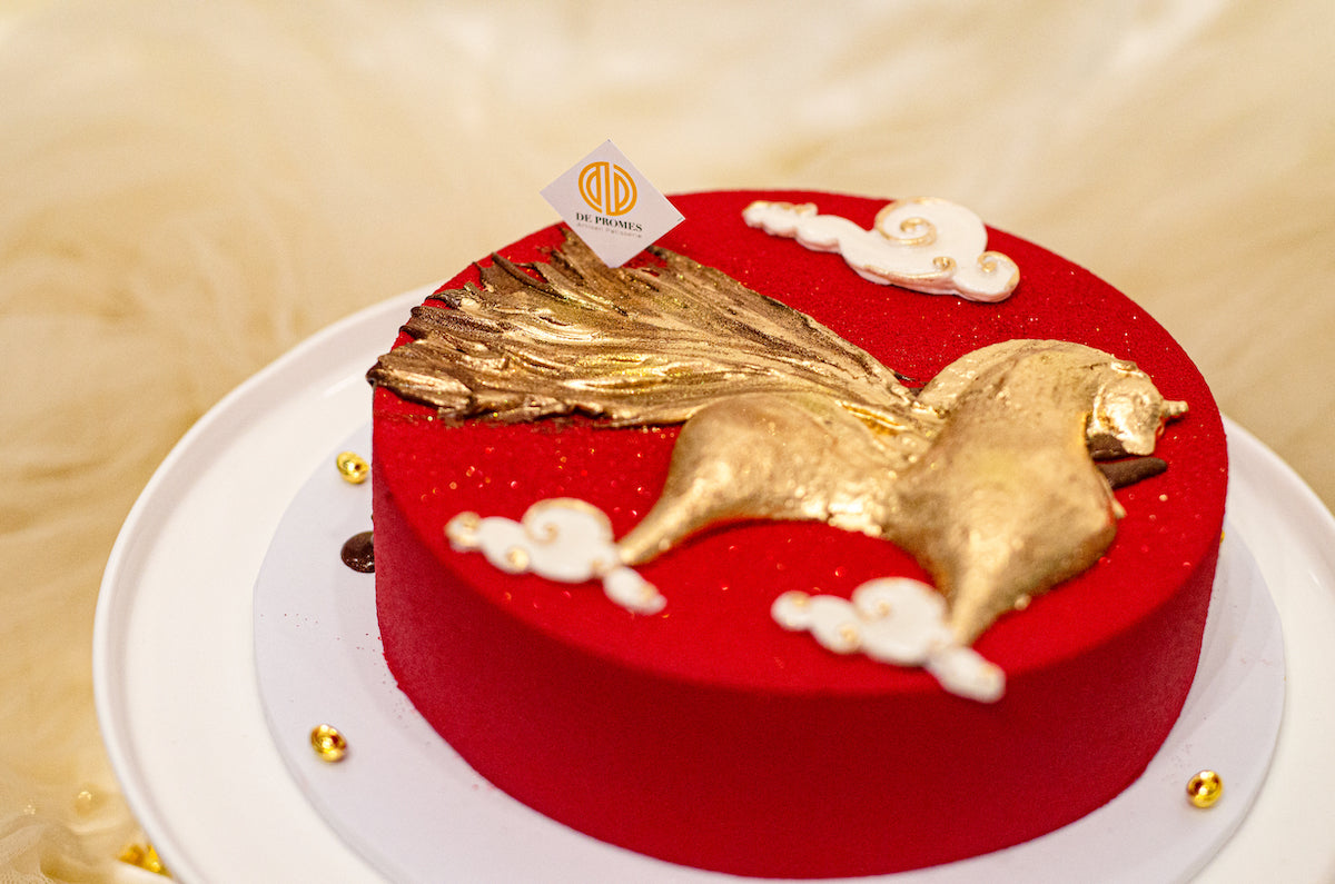 Horse Lunar New Year Cake