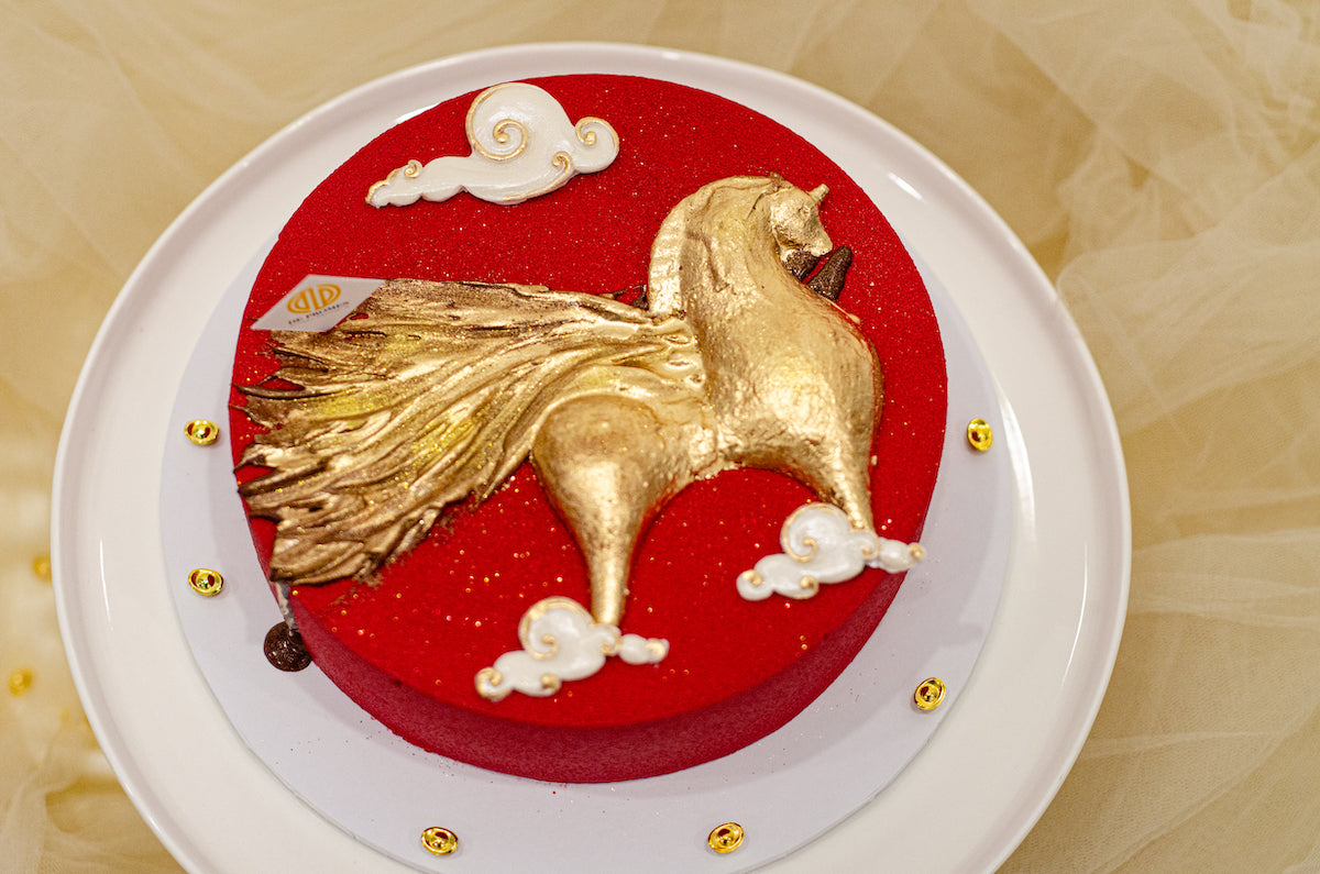 Horse Lunar New Year Cake